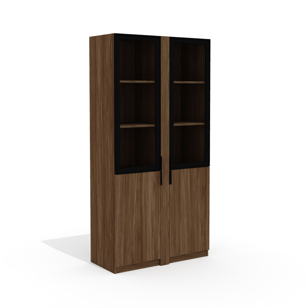 Шкаф для документов со стеклом ТАЙМС (TIME S)