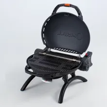 Портативный газовый гриль O-GRILL 500MT bicolor black-red + адаптер А, 1 горелка