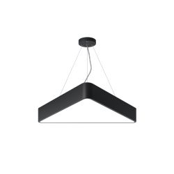 Светильник LED ЭРА Geometria SPO-151-B-40K-030 Delta 30Вт 4000К 3000Лм IP40 600*600*80 черный подвесной