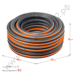 GRINDA ULTRA 6, 1/2″, 50 м, 30 атм, шестислойный, двойное армирование, поливочный шланг, PROLine (429009-1/2-50)