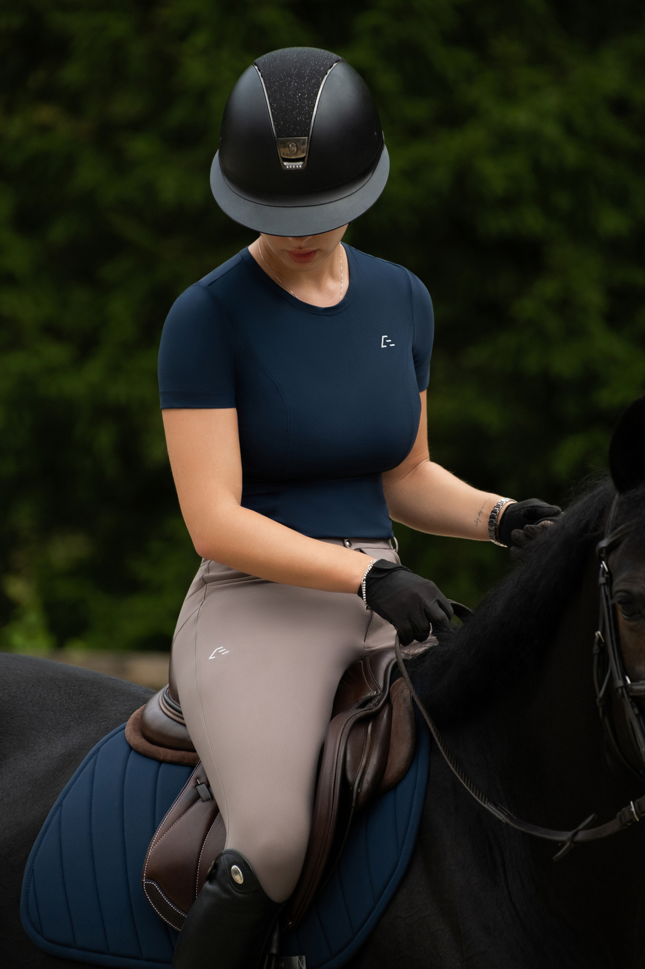 TEE SECOND SKIN NAVY