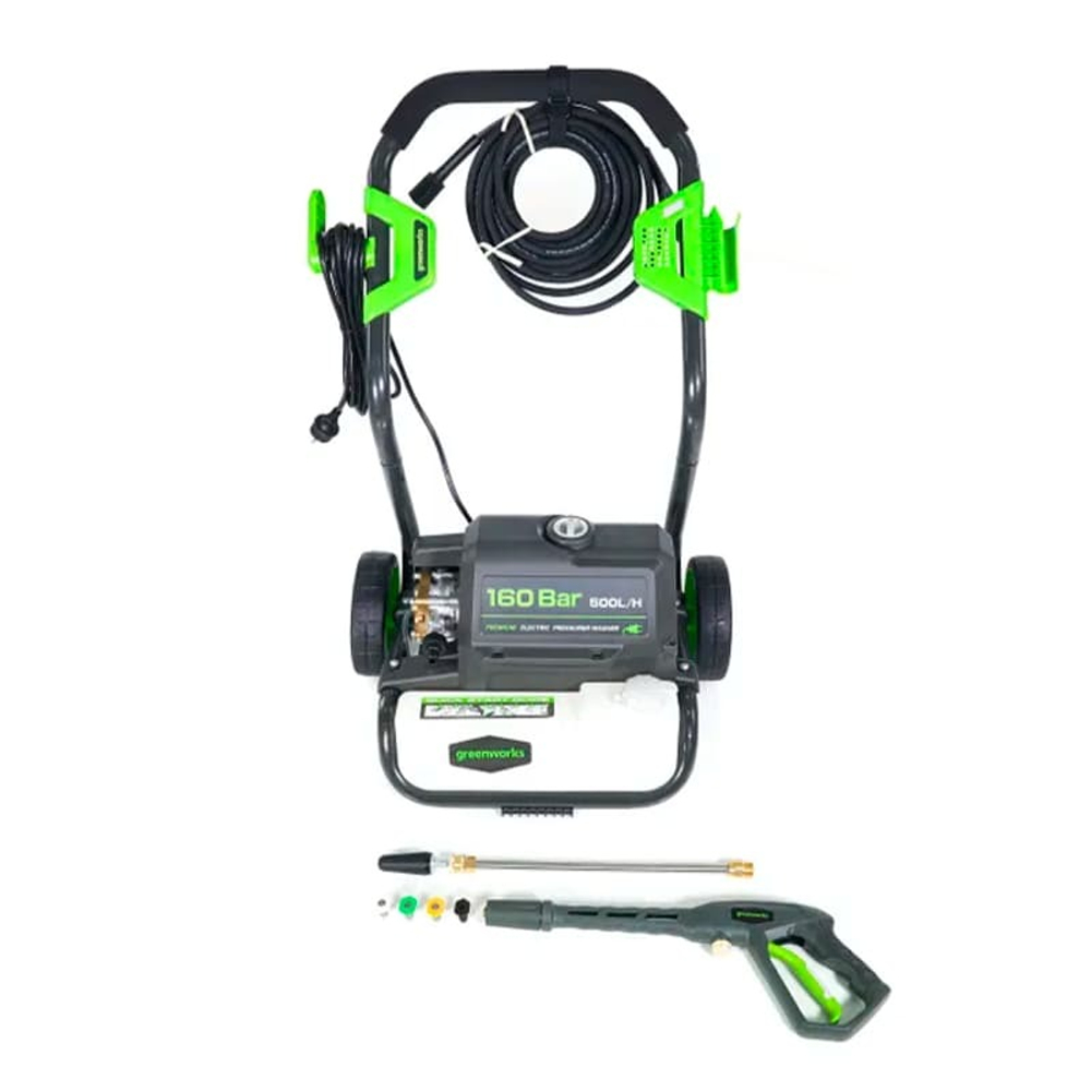 Мойка высокого давления электрическая Greenworks Арт. 5106807, 2800 Вт, 160 бар