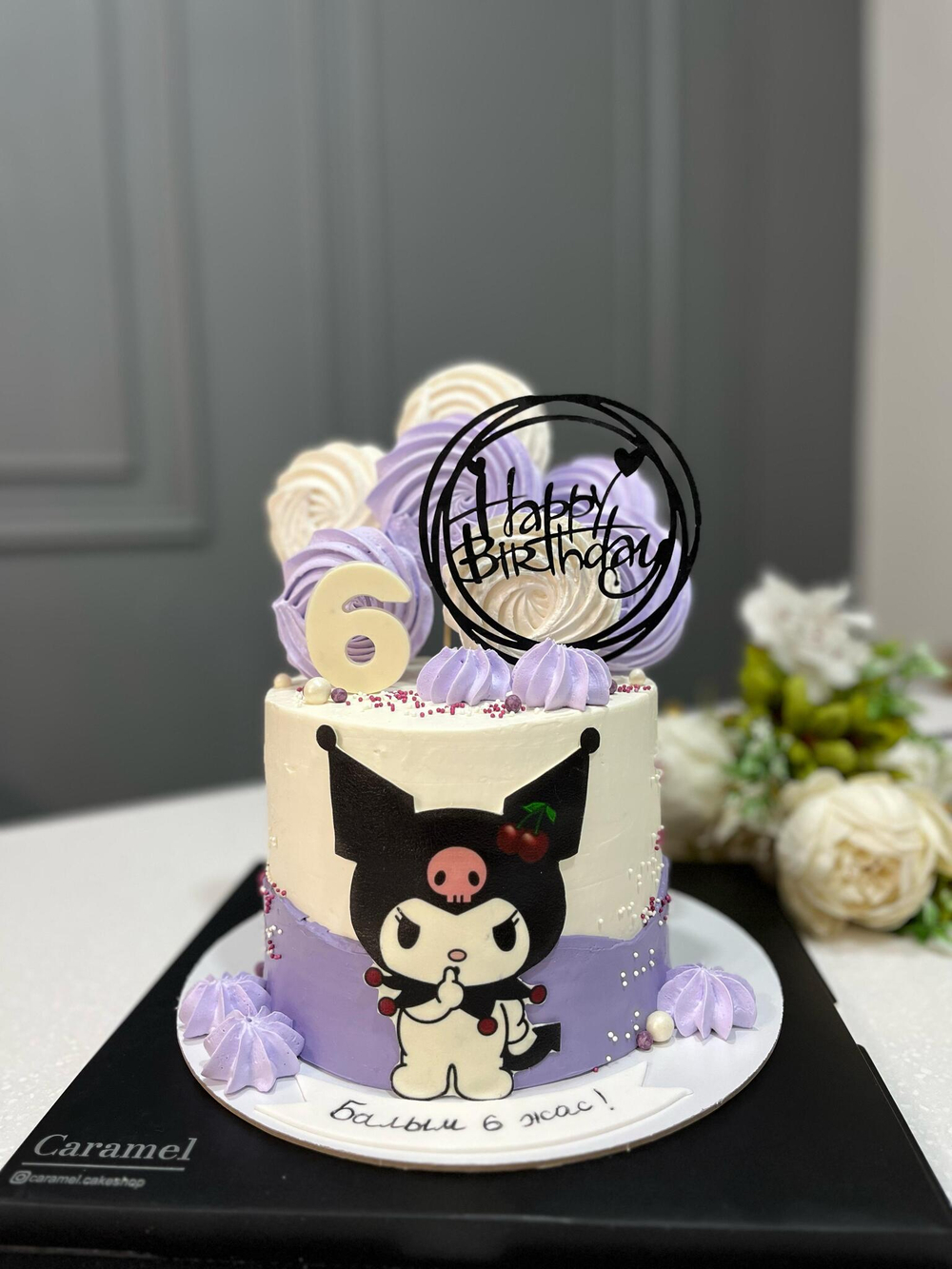 Торт на день рождение девочки, торт на 6 лет, торт Куроми