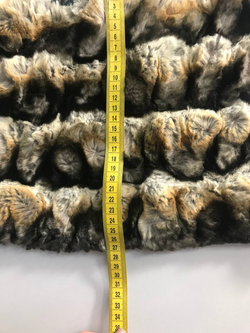 Шарф-накидка меховой