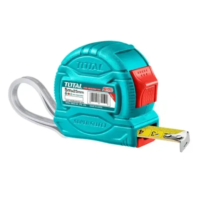 TOTAL Измерительная рулетка Строительная 5м x 25мм
