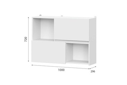 Одри (Мебельный фонд) 10в2 Шкаф барный 1000мм