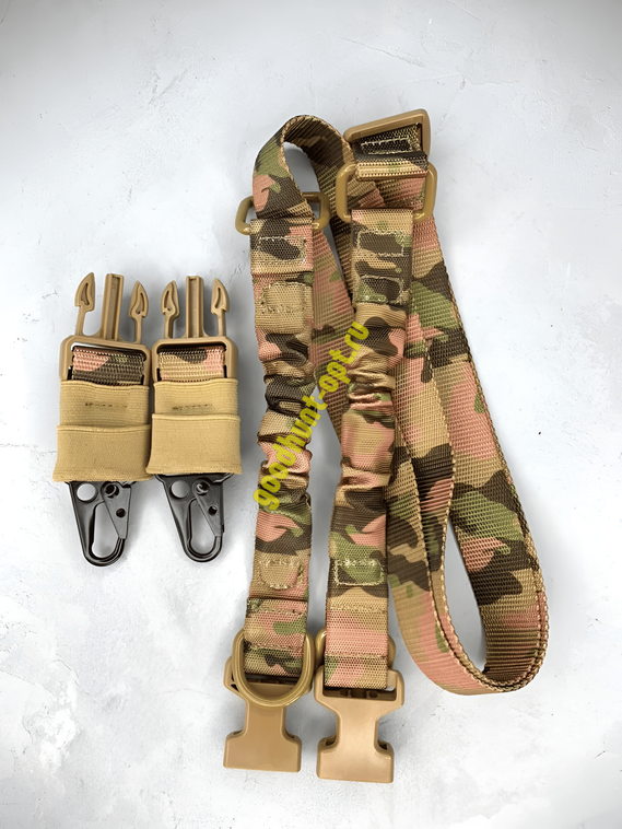 Тактический ремень на автомат двухточечный Мультикам