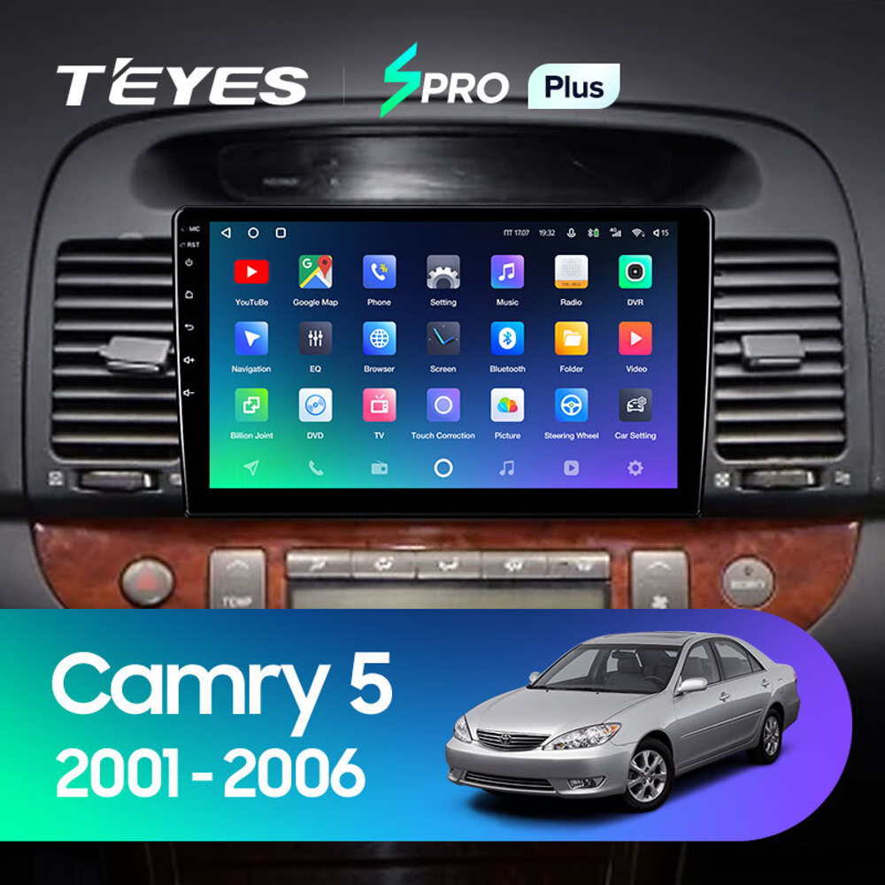 Teyes SPRO Plus 9" для Toyota Camry 5 2001-2006
