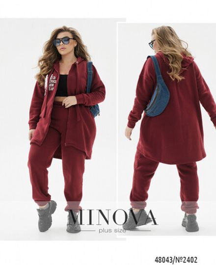 Костюм 2402-бордо Minova Фото 1