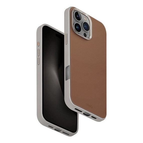 Чехол Uniq Lyden DS MagSafe для iPhone 16 Pro Caramel/Ivory (IP6.3P(2024)-LDSCMLIVY)