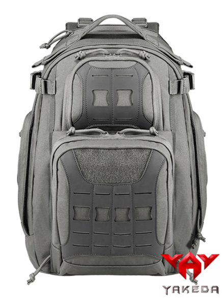 Рюкзак тактический Yakeda, 45 л (KF-053B). Серый