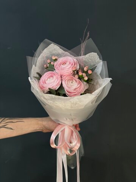 Авторский Букет Ранункулюсы для нее