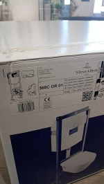 Унитаз подвесной Villeroy&Boch Architectura 568CDR01 альпийский белый, с крышкой микролифт, с инсталляцией