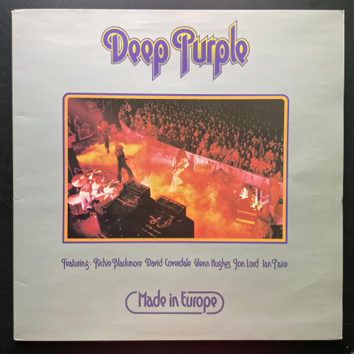 Deep Purple ‎– Made In Europe (Швеция 1976г.)