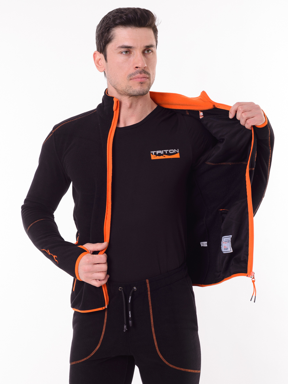 RICH Рич (Флис) TRITONGEAR, Черный