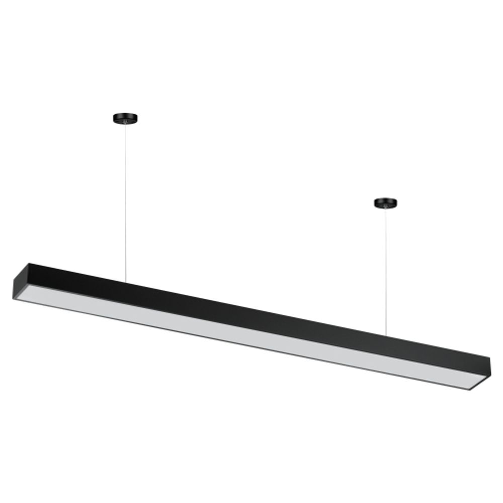 Светильник LED ЭРА Geometria SPO-114-B-40K-036 Block 36Вт 4000К 3000Лм IP40 1200*130*50 черный подвесной драйвер внутри | Декоративные светильники Geometria