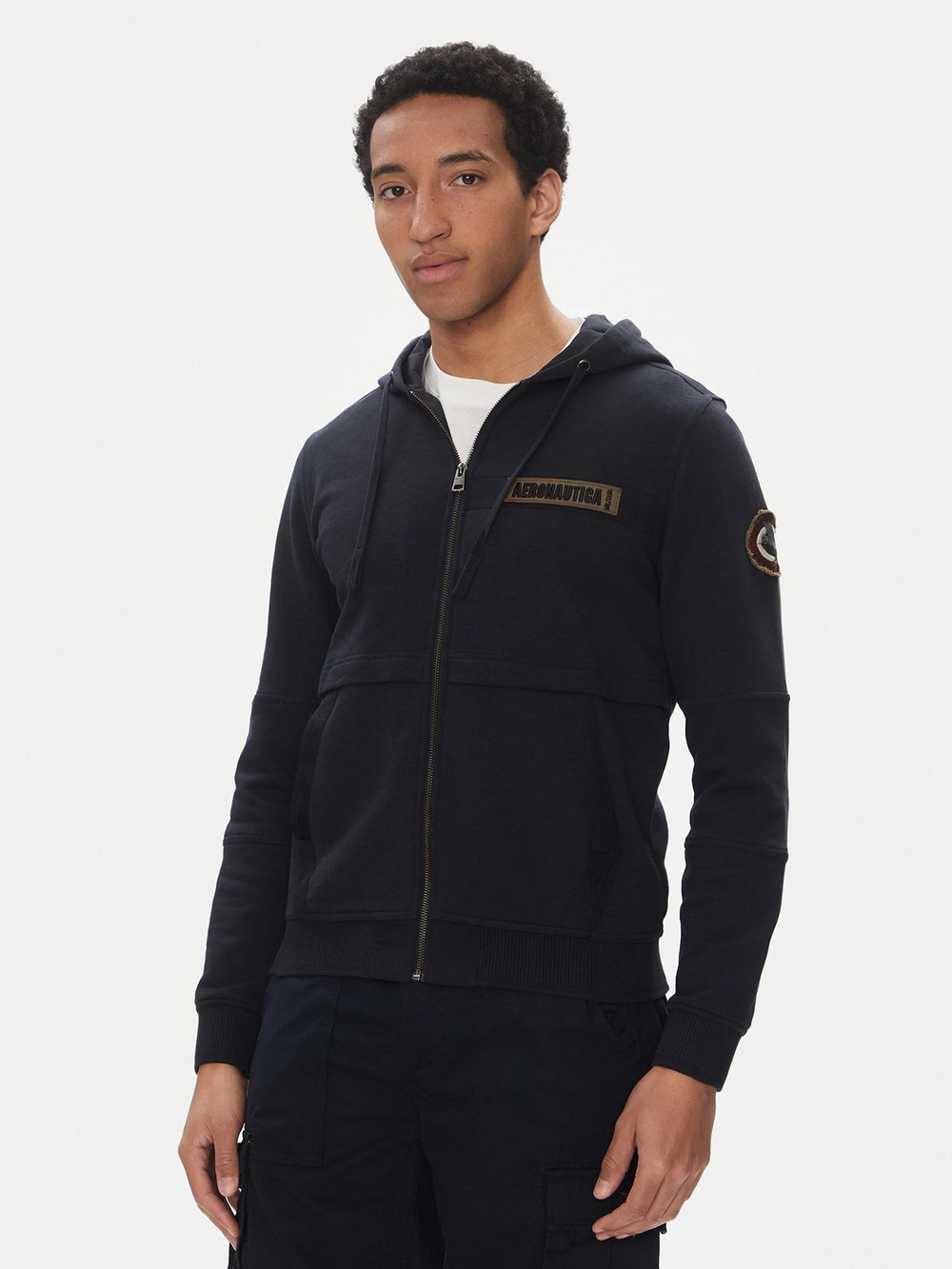 Костюм муж. Aeronautica 2013/982 синий нашивка