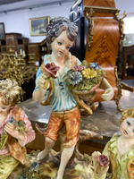 Винтаж: Скульптурная композиция Capodimonte