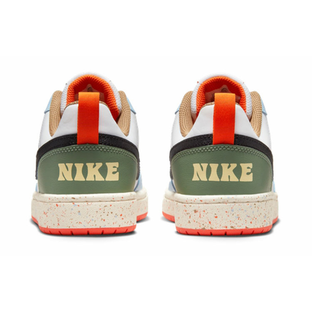 Кроссовки Nike Court Borough Low 2 GS White Alabaster Speckled