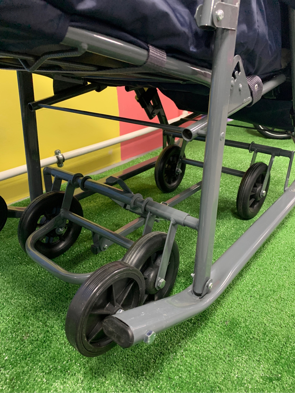 Санки - коляска ЗВЕЗДЫ механизм смены полозьев на колеса, 3 положения, арт. PS18 Pikate