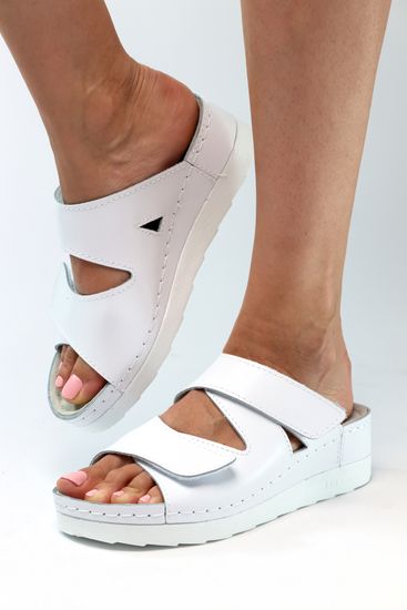 «Tara» | Женские сабо (белый)