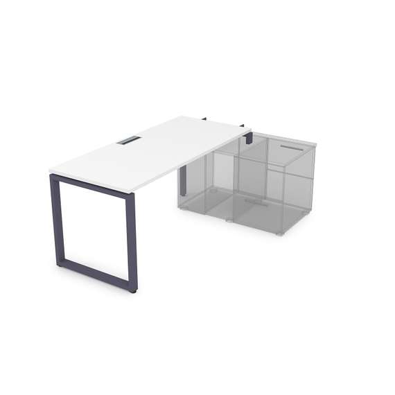 СТН-О.975 Стол системы БЕНЧ линейный, три опоры, начальный (1800*700*750)