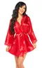 Sherie peignoir Red