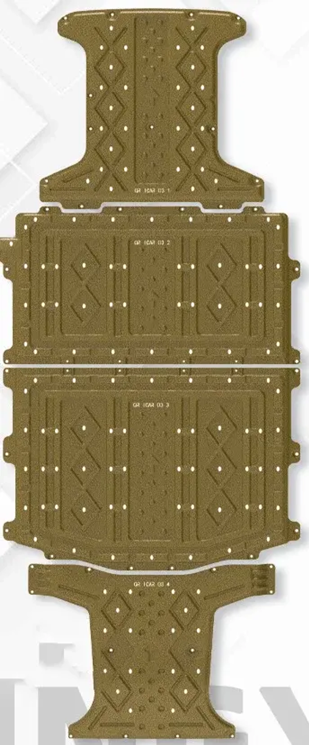 Защита днища для Cherry ICar 03 2024+ айкар икар Защита картера двигателя