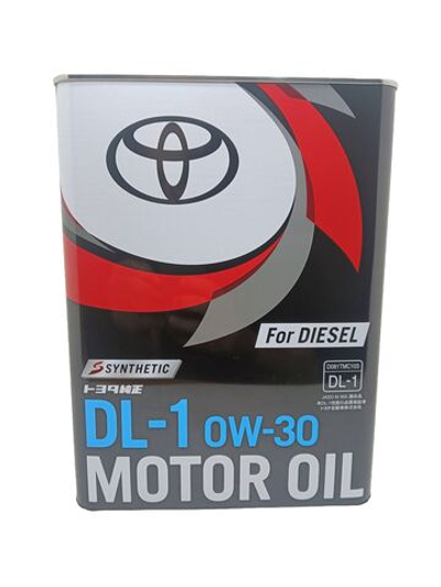 Масло моторное TOYOTA 0W-30 DL-1 4л