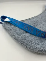 Сумка Aika Bags Долька Мини из барашков мышка с синим