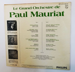 Винтажная виниловая пластинка LP Поль Мориа Le Grand Orchestre De Paul Mauriat Lete Indien (Франция 1975)