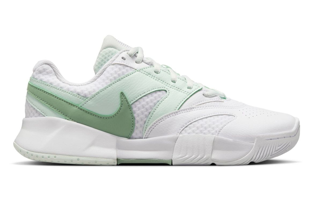 Женские Кроссовки теннисные Nike Court Lite 4 - white/steam barely/green