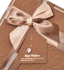 WF-195/3-B Коробка бол., коричневый