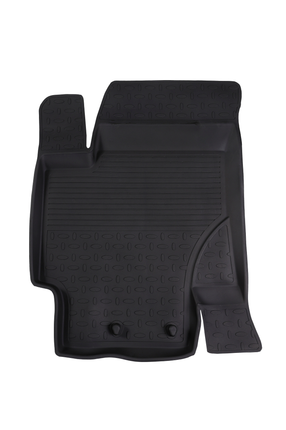 Резиновые коврики с высоким бортом для KIA Rio II 2005-2011, Seintex.82207