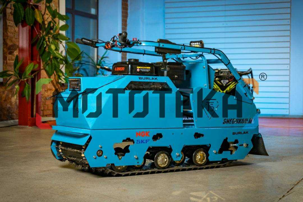 Мотобуксировщик Бурлак - М2 ТАЁЖНИК 15 л.с., эл.запуск, реверс