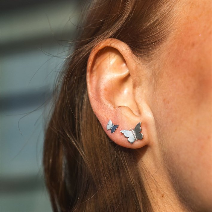 Серьги "Порхание"