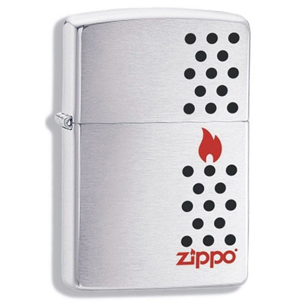 Зажигалка ZIPPO Chimney Brushed Chrome (200 Chimney)
