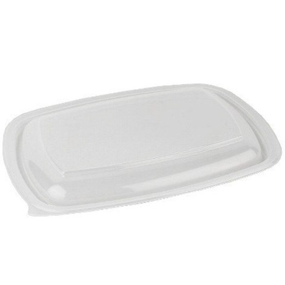 К-230К (PP) Крышка к прямоугольному контейнеру прозрачная ПолиЭР (50/300 шт.)