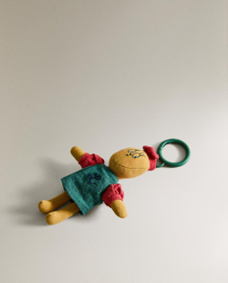 Брелок-игрушка Zara Home, жёлтый, 8623/051