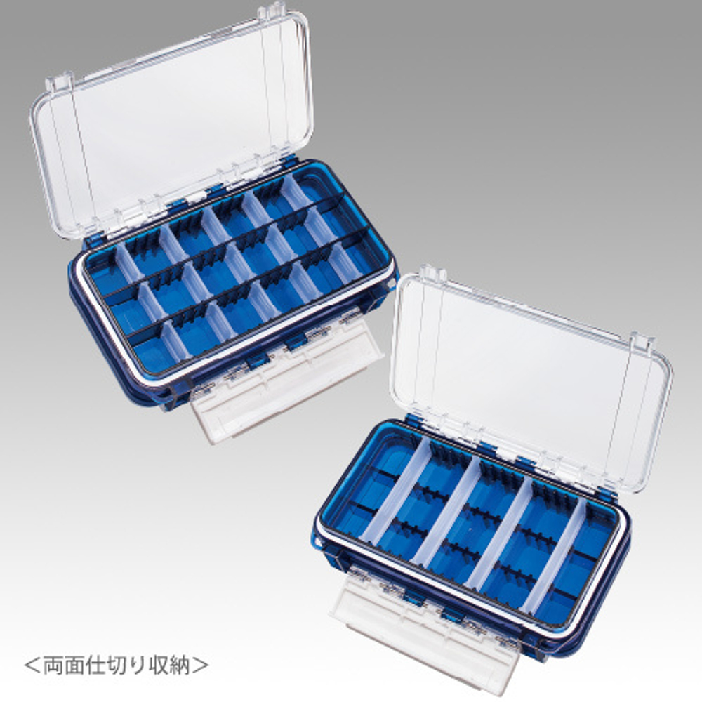 Коробка под приманки MEIHO WATERPROOF CASE WG CLEAR BLUE