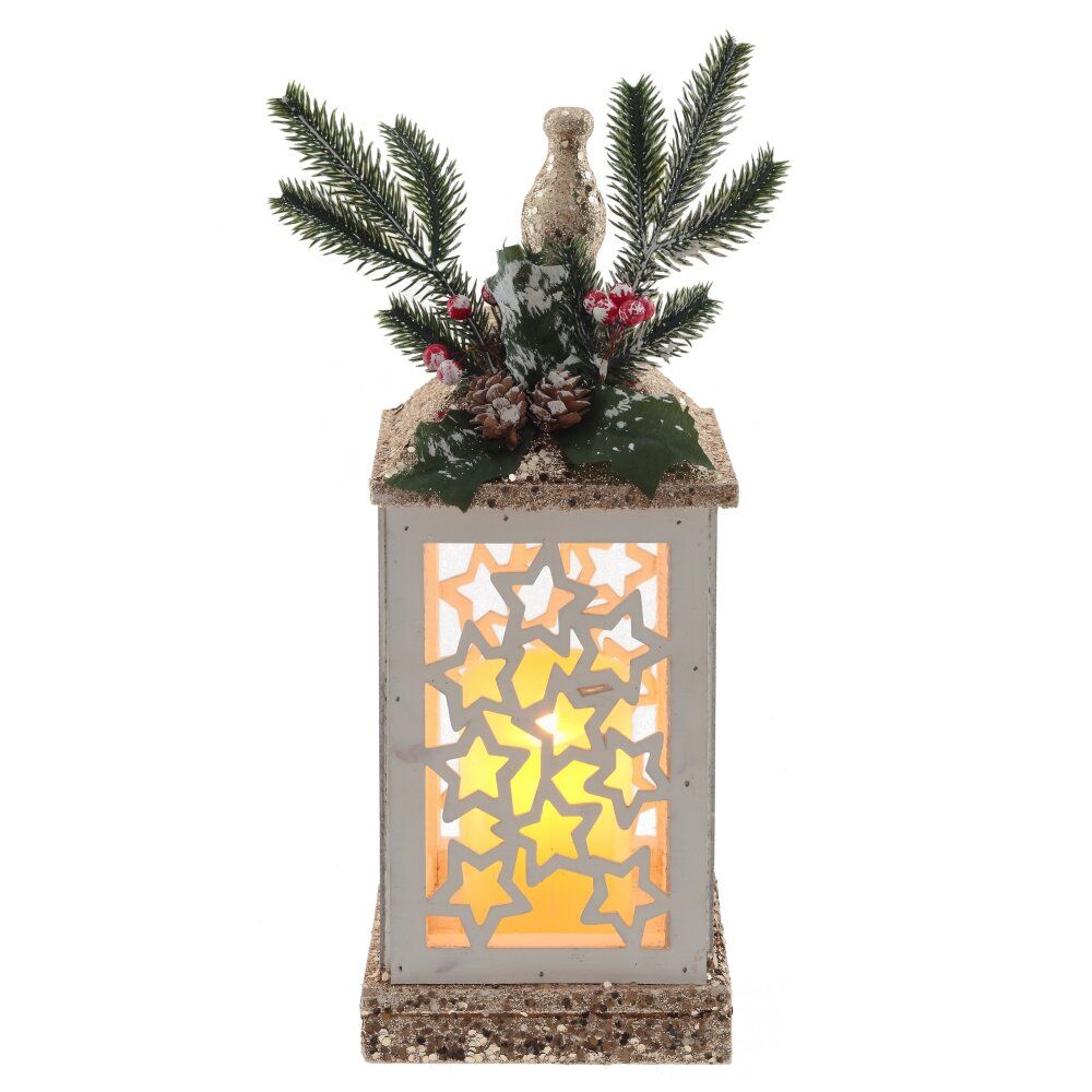 GAEM Светящаяся композиция "Новогодняя" (3хААА, не прилаг.), L18 W15 H41 см