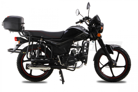 Мопед ROCKOT ALPHA TOURIST RM50-1 (черный глянцевый)