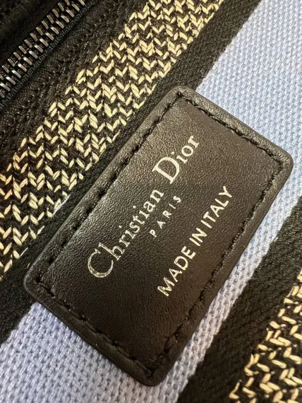 Сумка женская Dior Lady D-lite, модель среднего формата черный