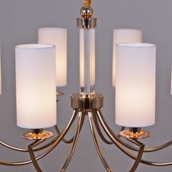 Подвесная люстра ILLUMICO  IL2358-8POR-39 GD