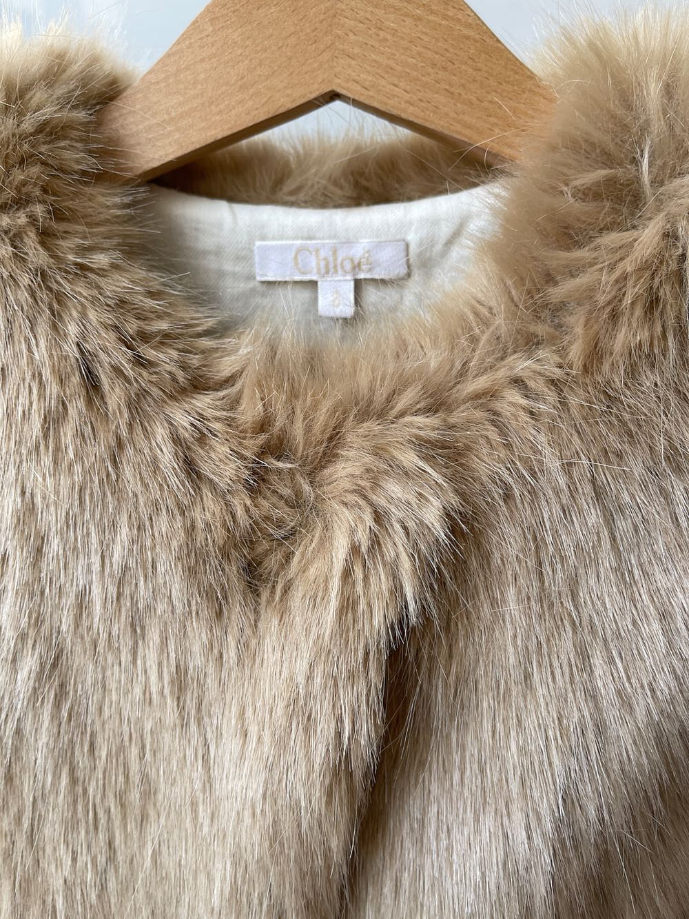 Жилет меховой Chloe, 128