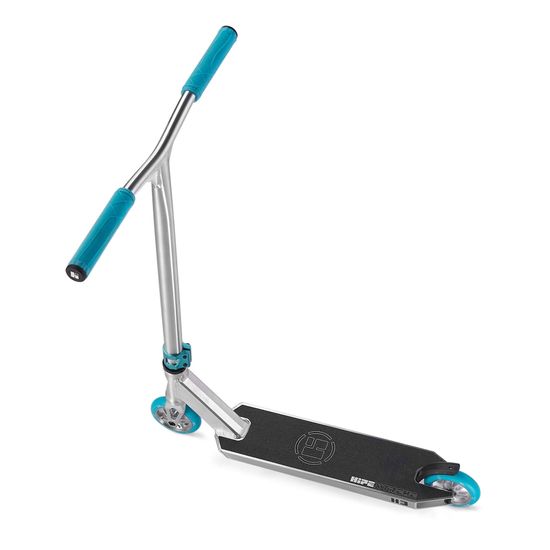 Самокат HIPExtreme H3, серебро/голубой