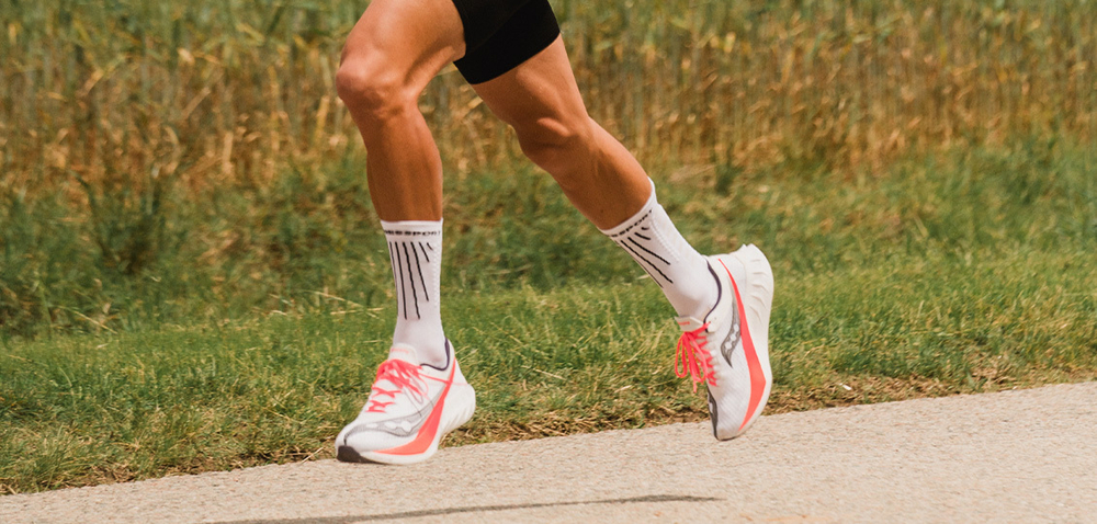 Носки Aero WHITE/FLUO RED