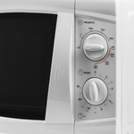 Микроволновая печь VEKTA MG720ABW, объем 20 л, мощность 700 Вт, механическое управление, таймер, гриль, белая, MCO00053713