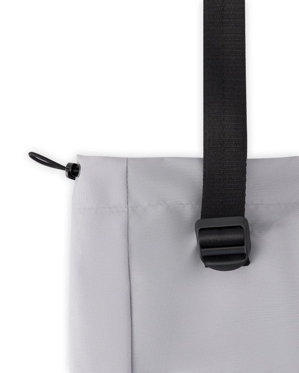 Сумка Тоут из нейлона серая - фото 4