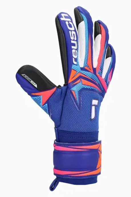 Вратарские перчатки Reusch Attrakt Infinity Evolution NC Junior - синий